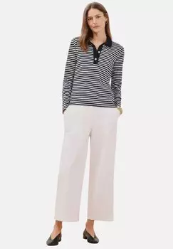 Футболка с длинным рукавом Polo Cortefiel, белый