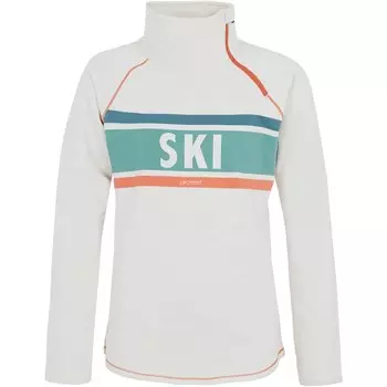 Футболка с длинным рукавом Protest Prtrieda 1/4 Zip, белый