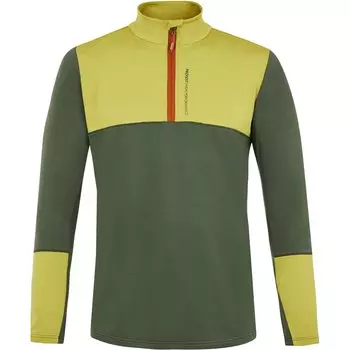 Футболка с длинным рукавом Protest Prtsitano 1/4 Zip, зеленый