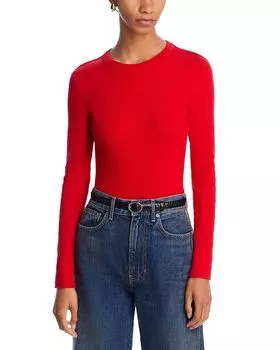 Футболка с длинным рукавом Pruitt Veronica Beard, красный