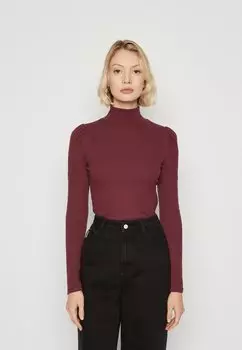 Футболка с длинным рукавом PUFF GAP, насыщенный гранатовый цвет