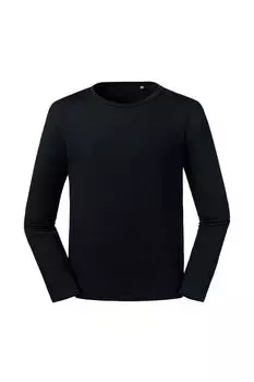 Футболка с длинным рукавом Pure Organic Russell, черный