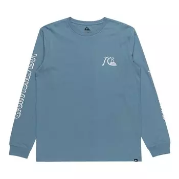 Футболка с длинным рукавом Quiksilver Original Board, синий