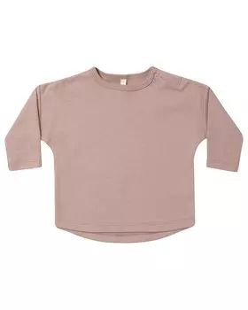 Футболка с длинным рукавом Quincy Mae, цвет mauve