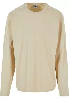 Футболка с длинным рукавом Raglan Back Longsleeve Urban Classics, цвет sand