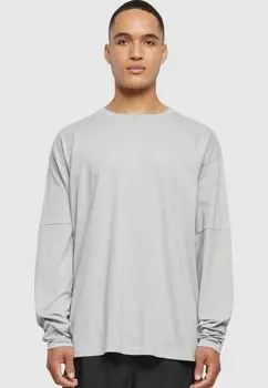 Футболка с длинным рукавом RAGLAN BACK LONGSLEEVE Urban Classics, светлыйасфальт