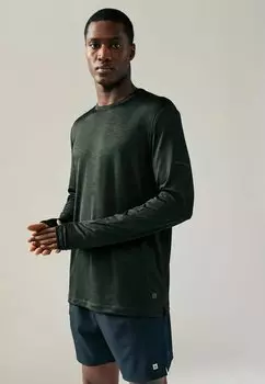 Футболка с длинным рукавом REGULAR FIT Next, зеленый