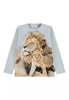 Футболка с длинным рукавом REIF LONG SLEEVES Molo, светло-голубой