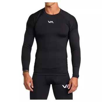 Футболка с длинным рукавом Rvca Compression, черный
