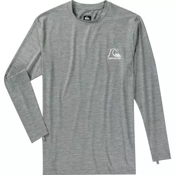 Футболка с длинным рукавом с логотипом Dna Surf Quiksilver, серый