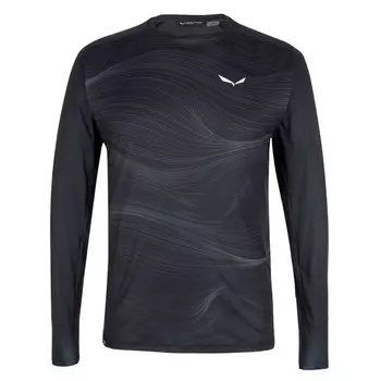 Футболка с длинным рукавом Salewa Seceda Sryton, черный
