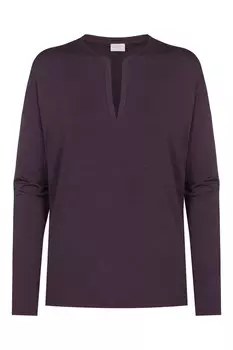 Футболка с длинным рукавом серии Pure Chic Mey, фиолетовый