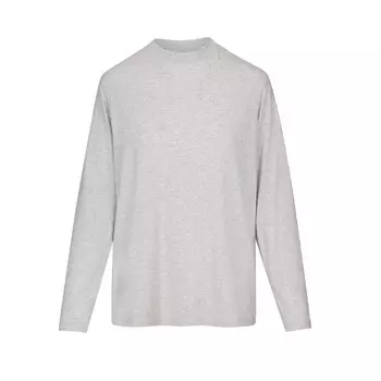 Футболка с длинным рукавом SKIMS Boyfriend, цвет Light Heather Grey