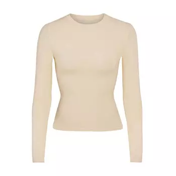 Футболка с длинным рукавом SKIMS Fits Everybody, песочный