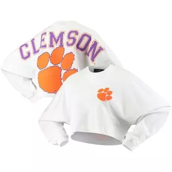 Футболка с длинным рукавом Spirit Jersey Clemson Tigers, белый