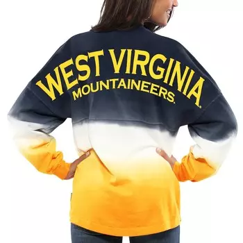 Футболка с длинным рукавом Spirit Jersey West Virginia Mountaineers, нави