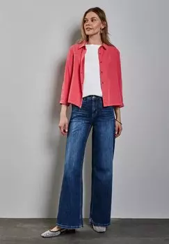 Футболка с длинным рукавом Street One, белый