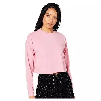 Футболка с длинным рукавом Superdry Vintage Crop, розовый
