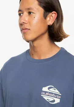 Футболка с длинным рукавом TAKE US BACK SCREEN Quiksilver, синий