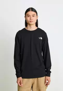 Футболка с длинным рукавом TEE TOPOGRAPHIC The North Face, черный