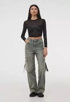 Футболка с длинным рукавом Terranova, черный