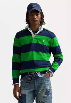 Футболка с длинным рукавом THE ICONIC RUGBY SHIRT Polo Ralph Lauren, темно-синий