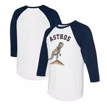 Футболка с длинным рукавом Tiny Turnip Houston Astros, белый