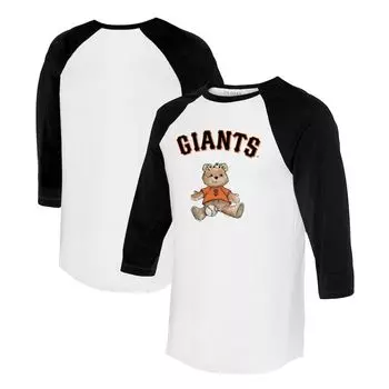 Футболка с длинным рукавом Tiny Turnip San Francisco Giants, белый