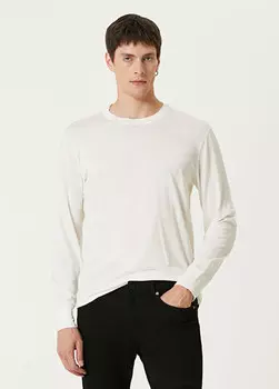Футболка с длинным рукавом Tom Ford, белый