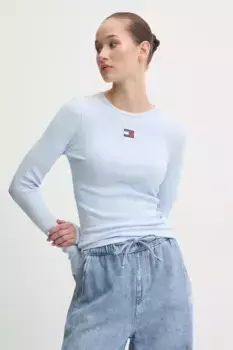 Футболка с длинным рукавом Tommy Jeans, синий