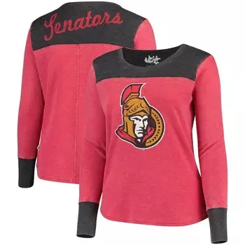 Футболка с длинным рукавом Touch Ottawa Senators, красный