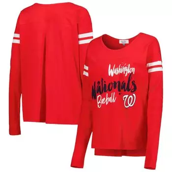 Футболка с длинным рукавом Touch Washington Nationals, красный