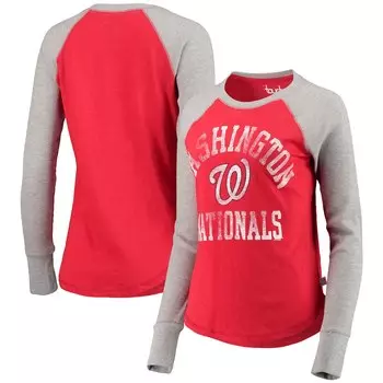 Футболка с длинным рукавом Touch Washington Nationals, красный
