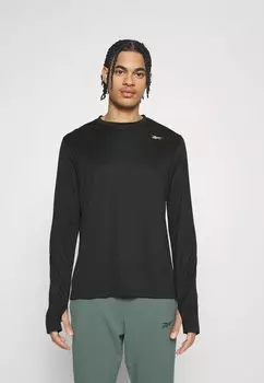 Футболка с длинным рукавом TRAIN TECH TEE Reebok, темно-черный