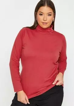 Футболка с длинным рукавом Turtle Neck Yours Clothing, красный