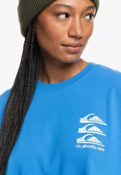 Футболка с длинным рукавом UNI OVERSIZED LS TEE Quiksilver, синий