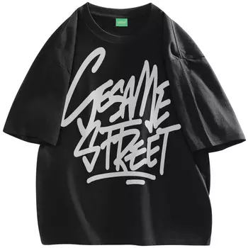 Футболка с длинным рукавом унисекс SESAME STREET, White Long-Sleeved