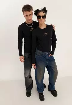 Футболка с длинным рукавом Unisex YOURTURN, черный