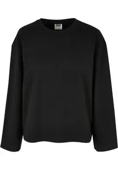 Футболка с длинным рукавом Urban Classics, черная