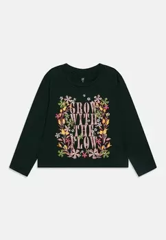 Футболка с длинным рукавом VALUE GIRLS GAP, зеленый