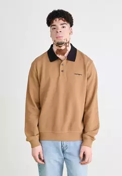 Футболка с длинным рукавом VANCE RUGBY Carhartt WIP, светло-коричневый