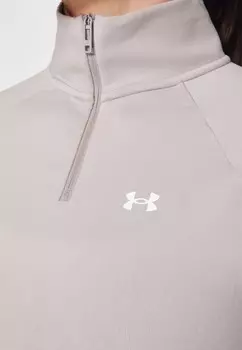 Футболка с длинным рукавом VANISH SEAMLESS 1/4 ZIP CROP Under Armour, серый
