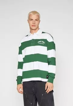 Футболка с длинным рукавом Varsity Rugby Tommy Jeans, цвет court green