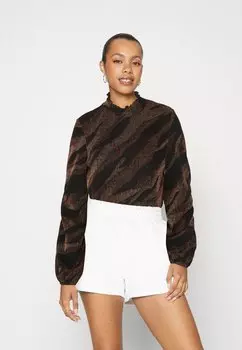 Футболка с длинным рукавом Viemilia High Neck VILA, черный