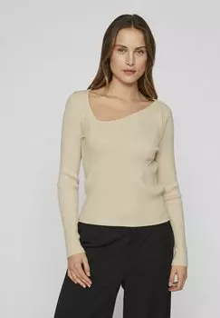 Футболка с длинным рукавом VILA, белый