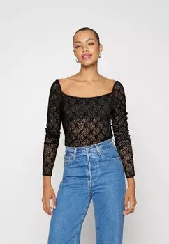 Футболка с длинным рукавом Vmlizzo Vero Moda, черный