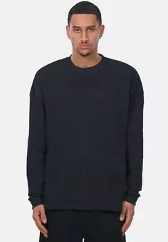 Футболка с длинным рукавом WAFFLE Dropsize, черный