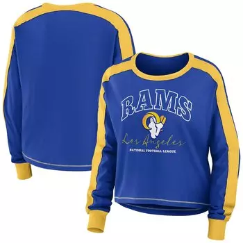 Футболка с длинным рукавом WEAR by Erin Andrews Los Angeles Rams, роял