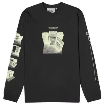 Футболка с длинным рукавом X Tresor True Spirit Carhartt Wip, черный