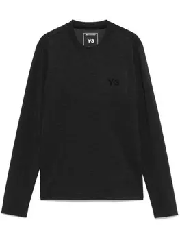 Футболка с длинным рукавом Y-3, черный